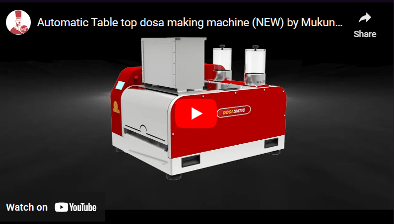 Dosa Making Machine